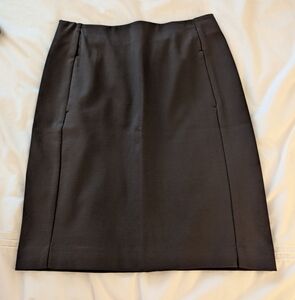 J. Jill Ponte Knit Pencil Skirt - XS Walnut